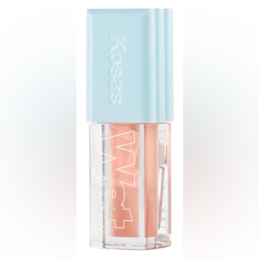 ❤️ 3/$25 Kosas Wet Lip Oil Plumping Peptide Lip Treatment Gloss - Jellyfish
